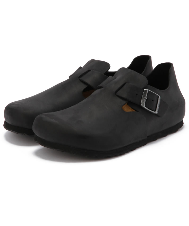 【OUTLET】【ビルケンシュトック】ロンドン/ブラック オイルドレザー/シューズ メンズ レディース